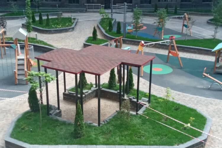 Беседки из металла фото Алматы